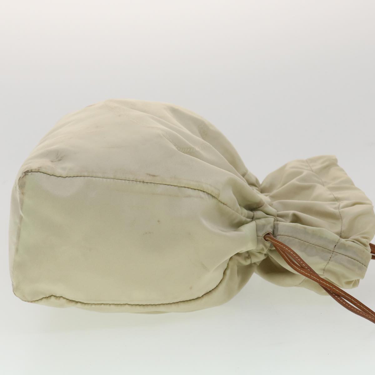 Prada Shoulder Bag Nylon Beige Nylon Beige Ac1841