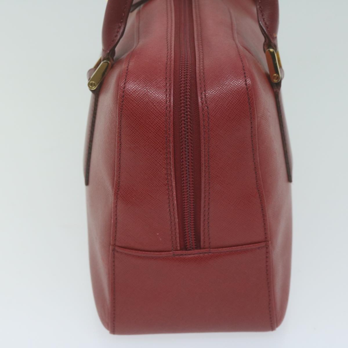 Burberry Luxury Shoulder Bag Auth Ac2696 Leather Red