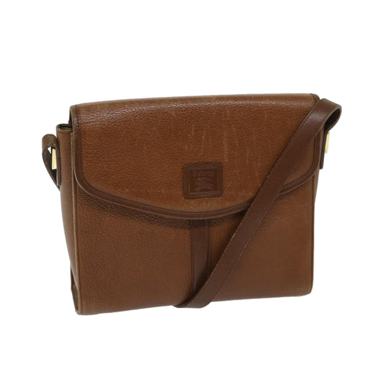 Burberry Luxury ss Shoulder Bag Auth Ac2838 Leather Brown
