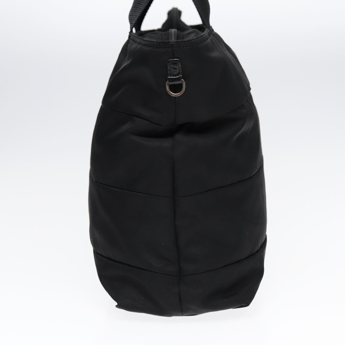 Prada Tote Bag 2Way Auth Nylon Black Silver