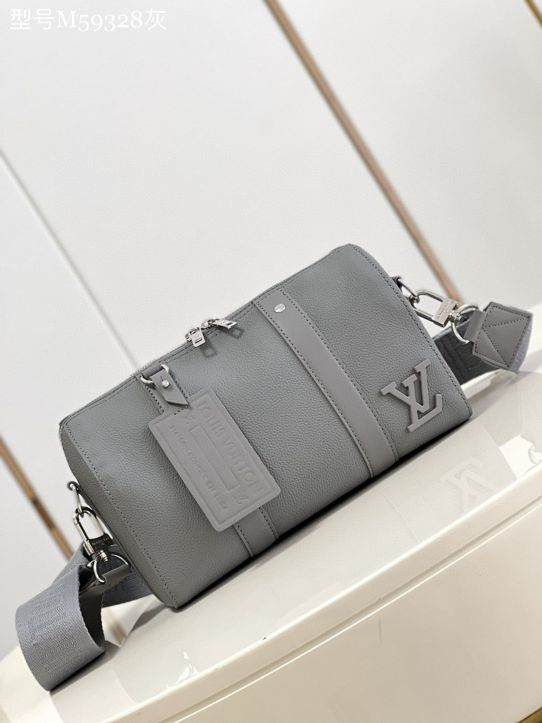 Top Quality City Keepall Aerogram Grey For Crossbody Bag