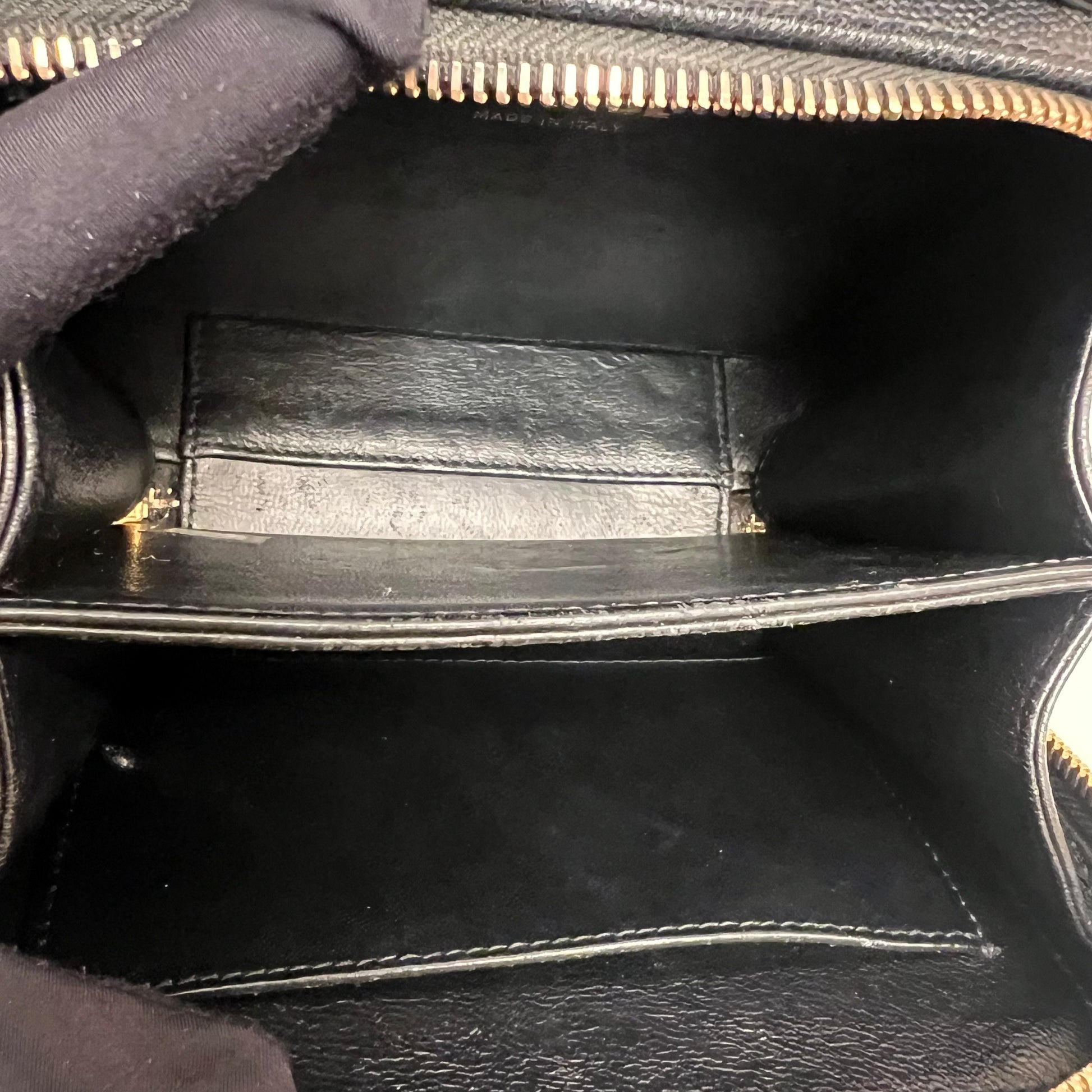 CHANEL Patent Flap Waist Belt Bag Black