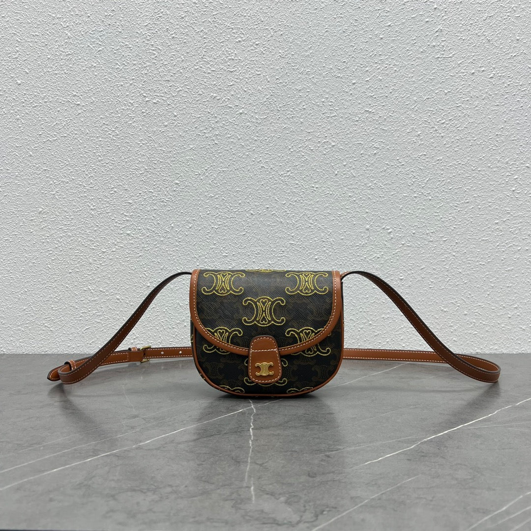 Top Quality Besatop Quality In Triomphe With Canvas Brown Travel Bag