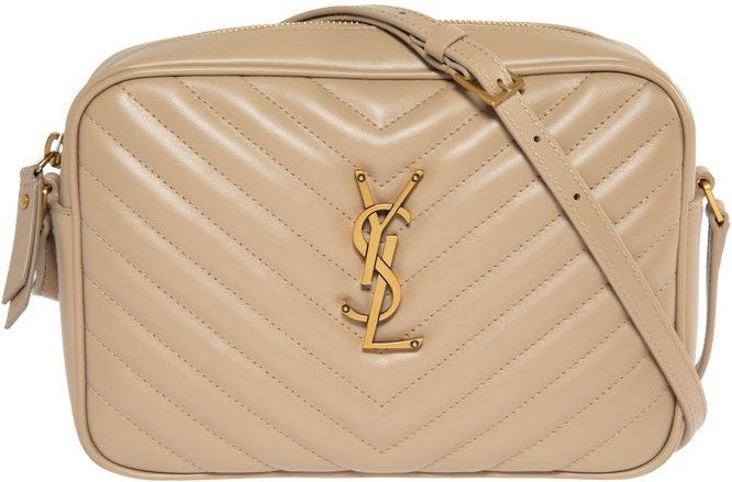 YSL Saint Laurent Saint Laurent Trending Women Lou Camera Bag Beige Crossbody Bag