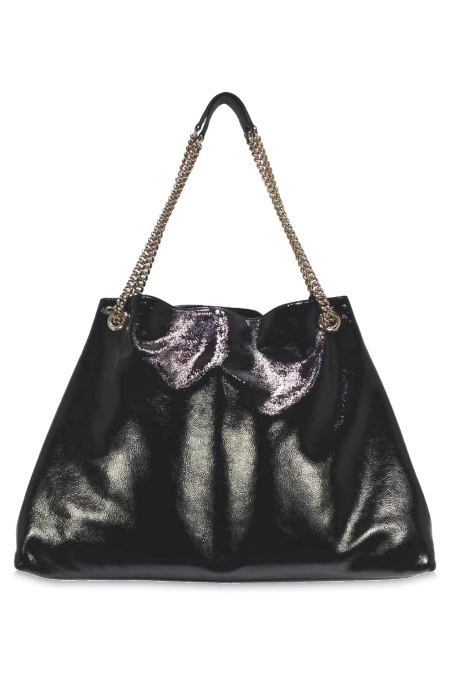 GUCCI Soho Patent Leather Bag