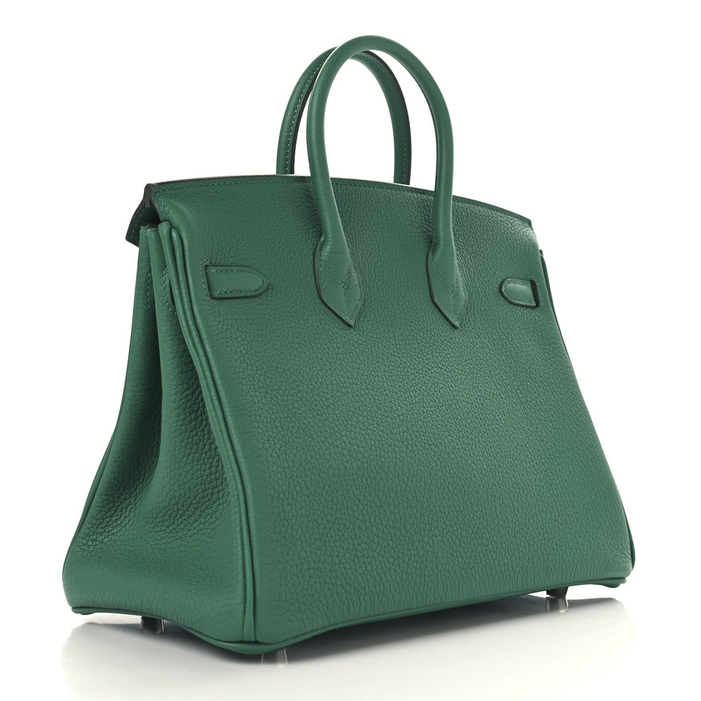 Hermes Togo Birkin Vert Vertigo Handbag Travel Bag