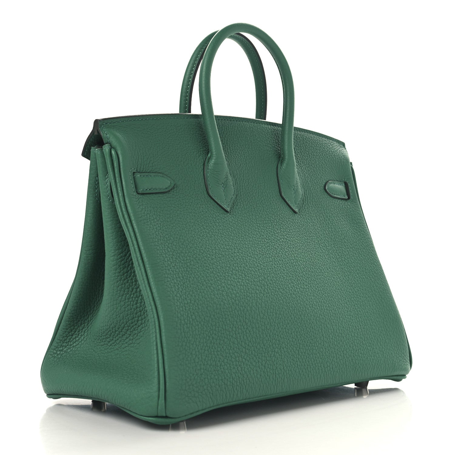 Hermes Togo Birkin Vert Vertigo Handbag Travel Bag