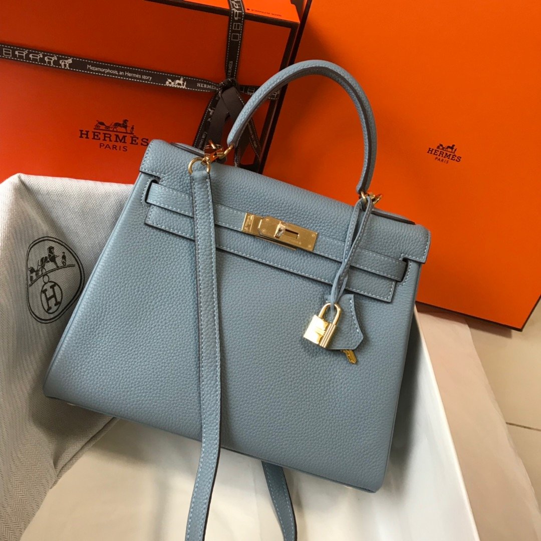 Top Quality Kelly Togo Atoll Bag For Blue Shoulder Bag