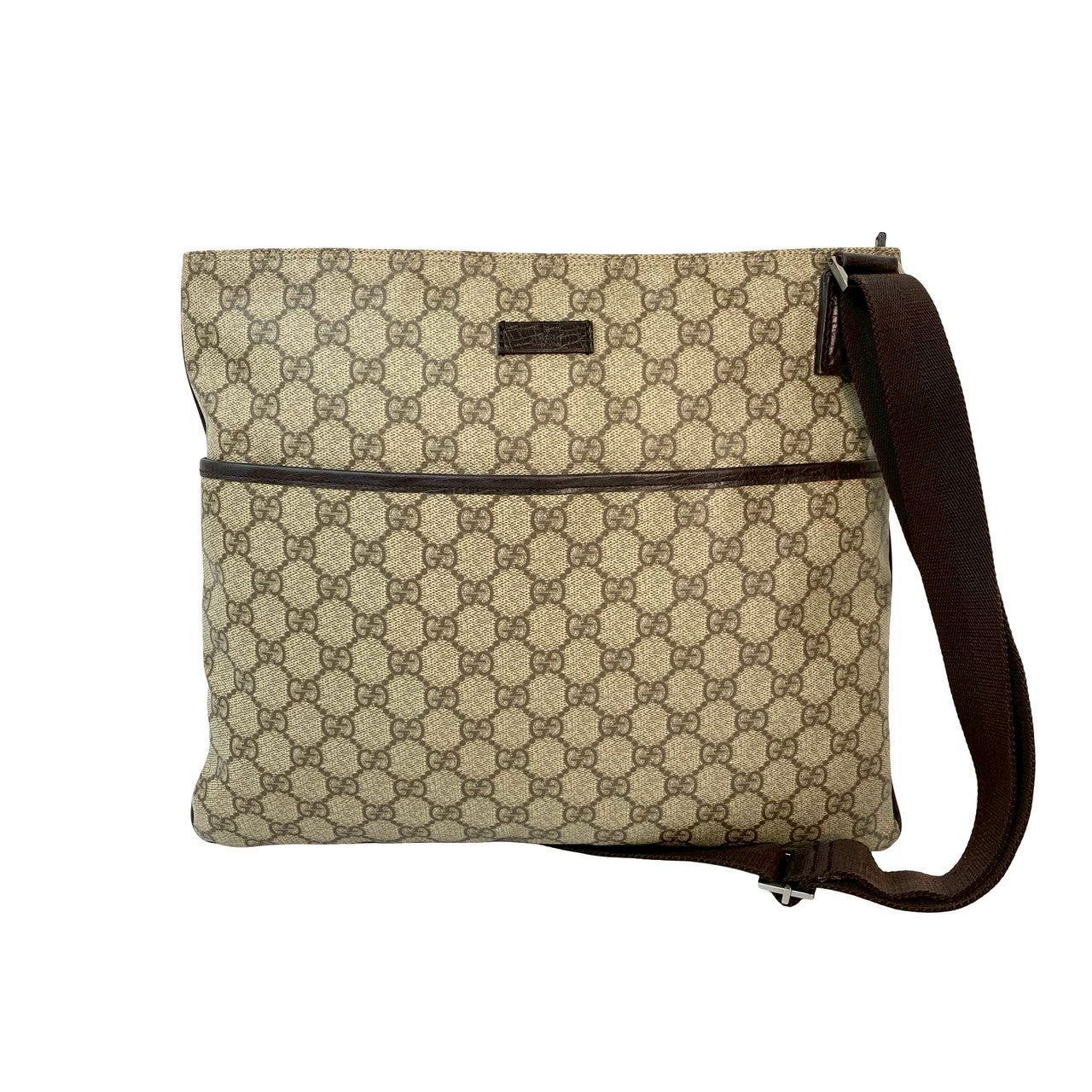 Gucci 2Way Shoulder Bag Leather Logo