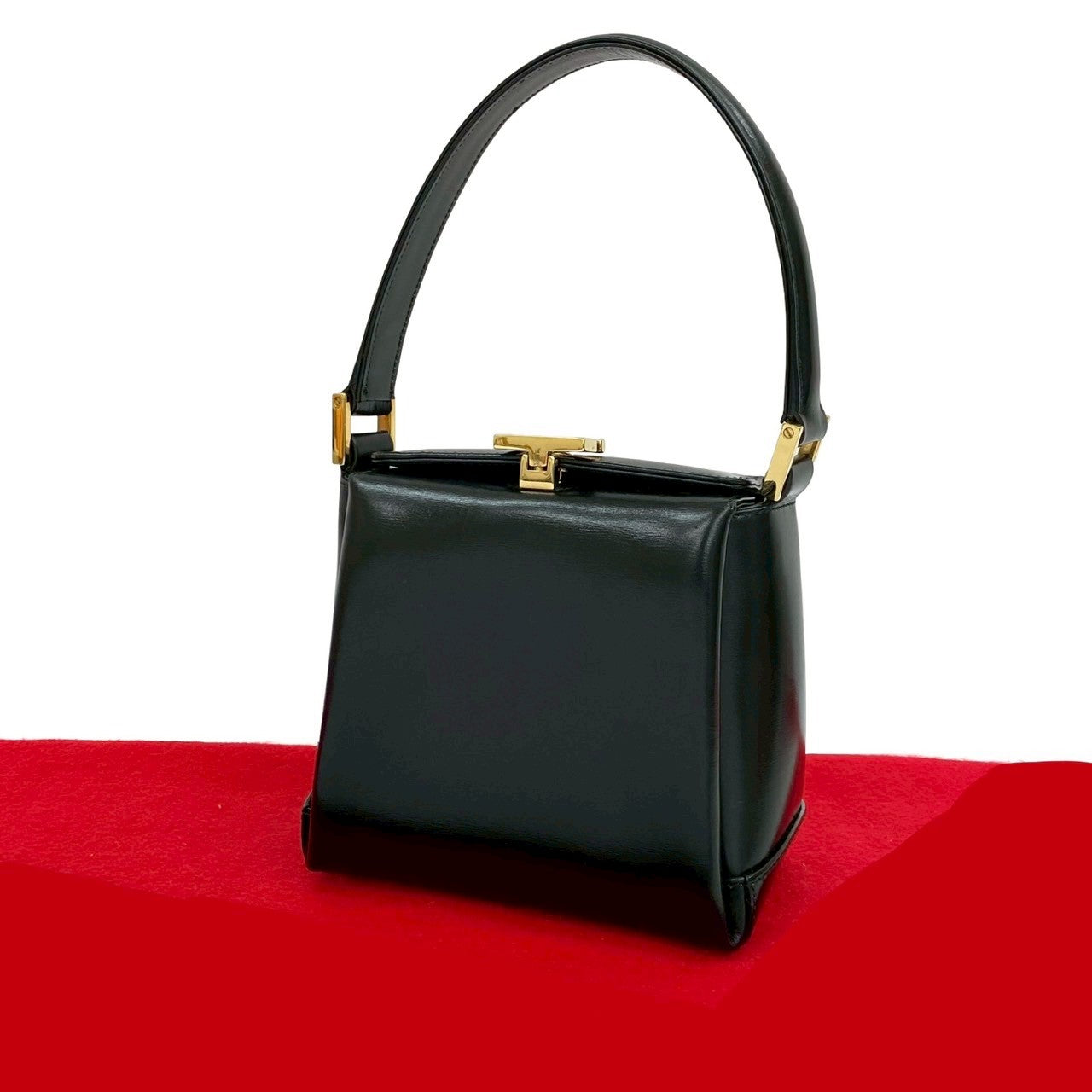 Gucci Gucci G Logo Leather Handbag Travel Bag