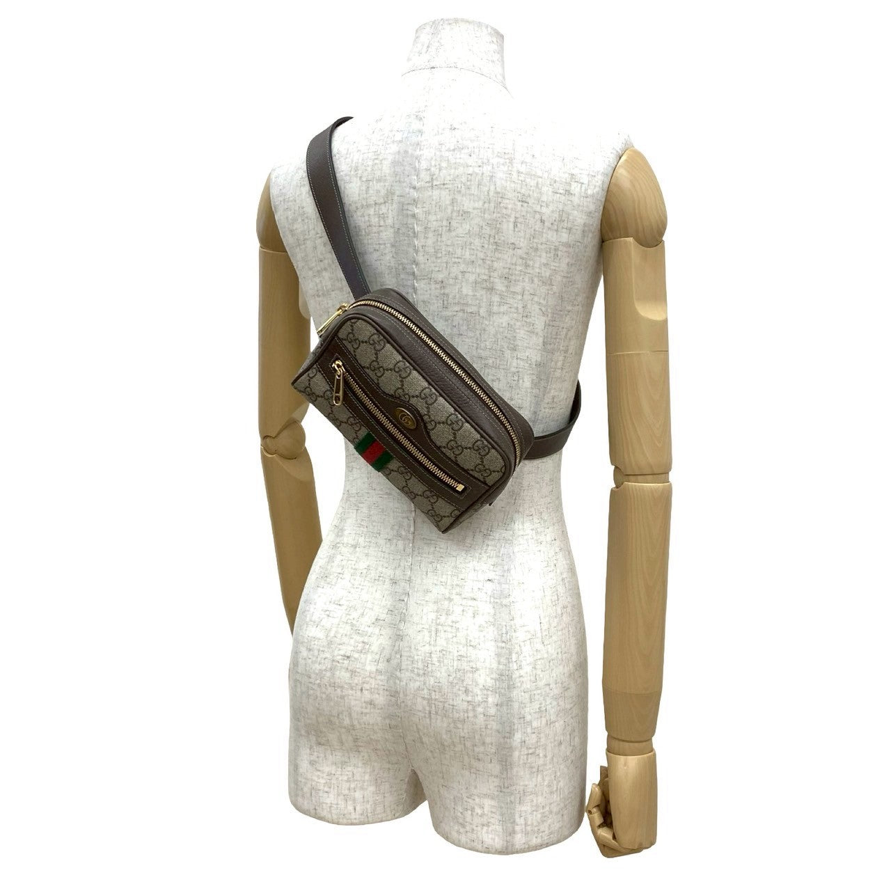 Gucci Ophidia Supreme 2Way Waist Bag Travel Bag