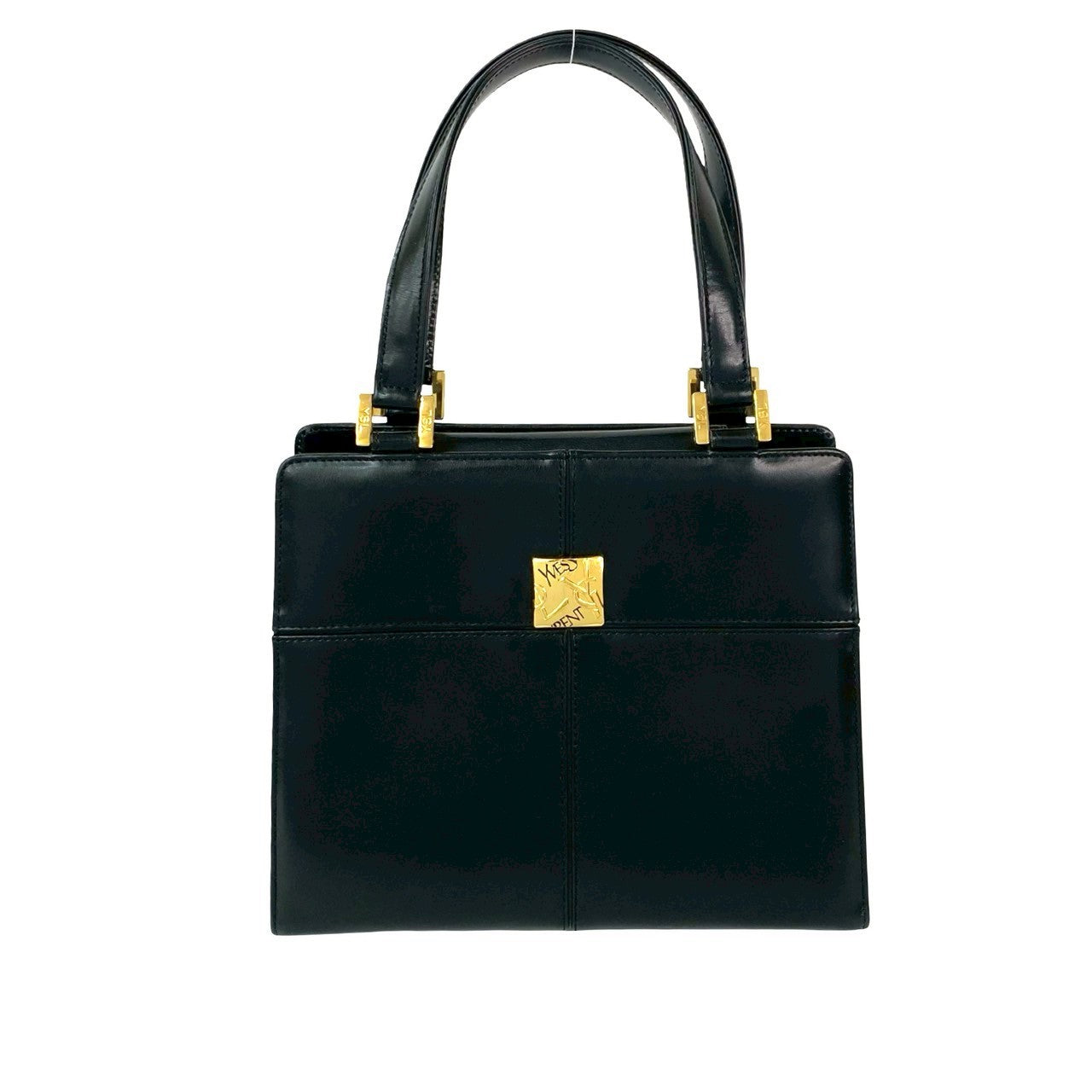 YSL Saint Laurent Yves Handbag Leather Travel Bag Leather Handbag 2