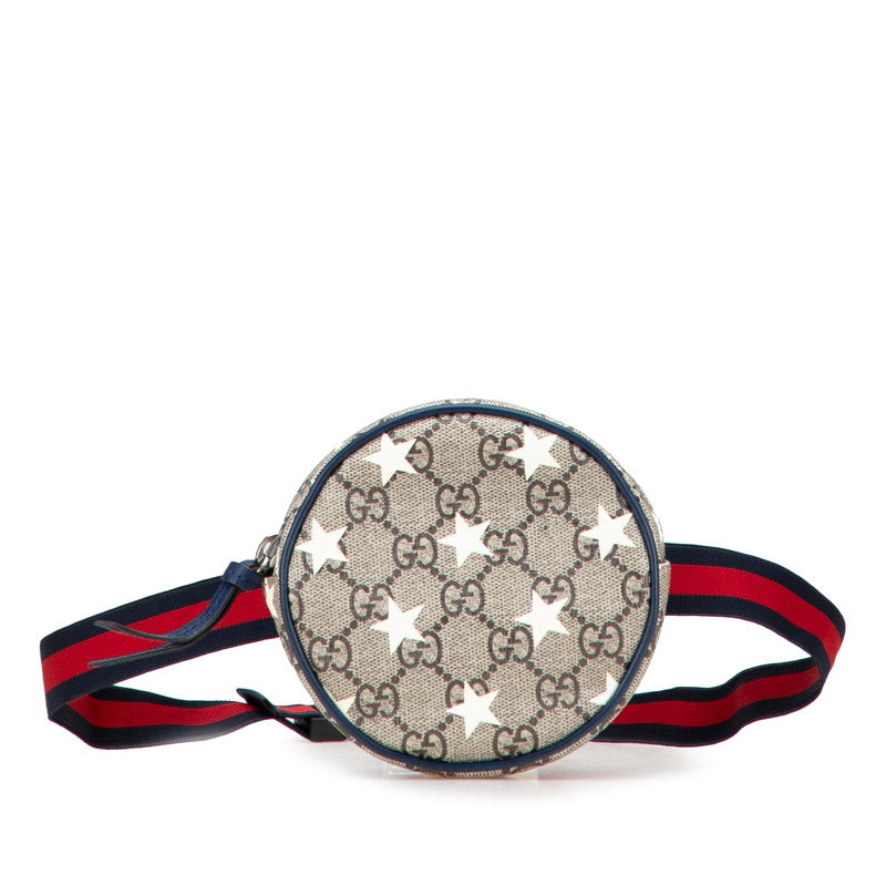Gucci Children Supreme Star Pvc Waist Bag Travel Bag
