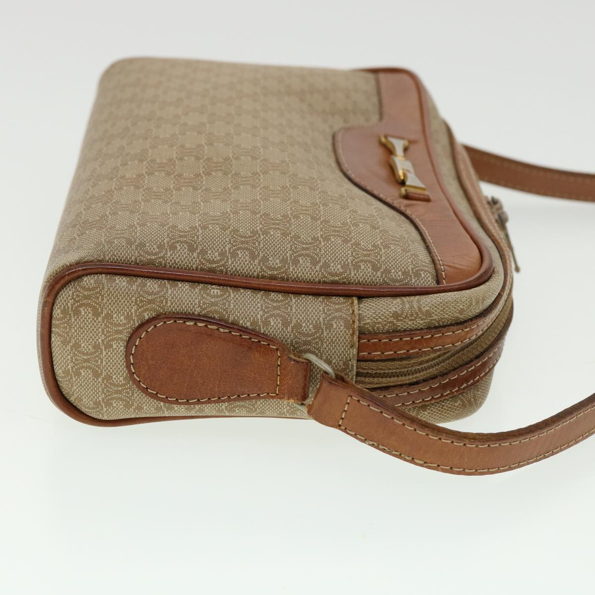 Luxury Macadam Shoulder Bag Am Canvas Beige