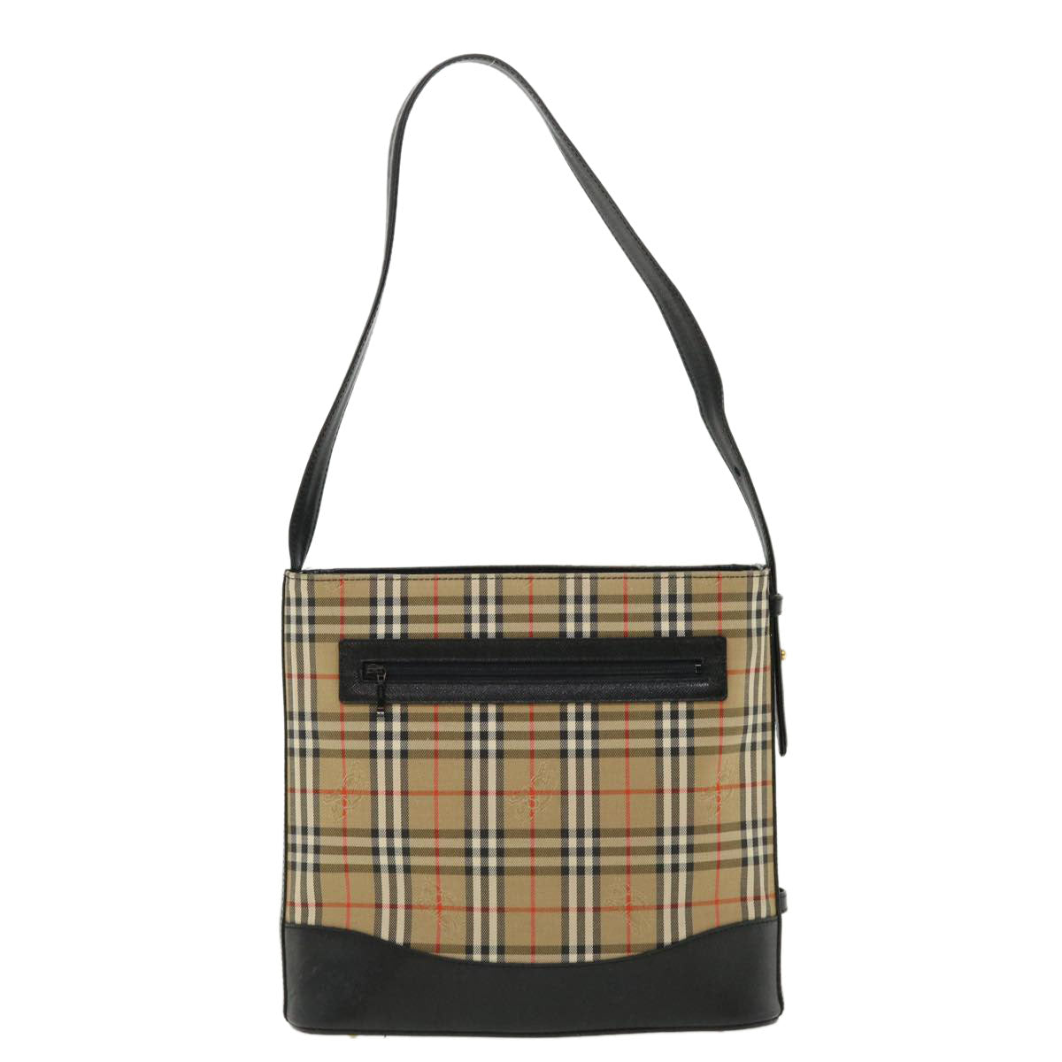 Burberry Luxury Nova Check Shoulder Bag Auth Am3155 Beige