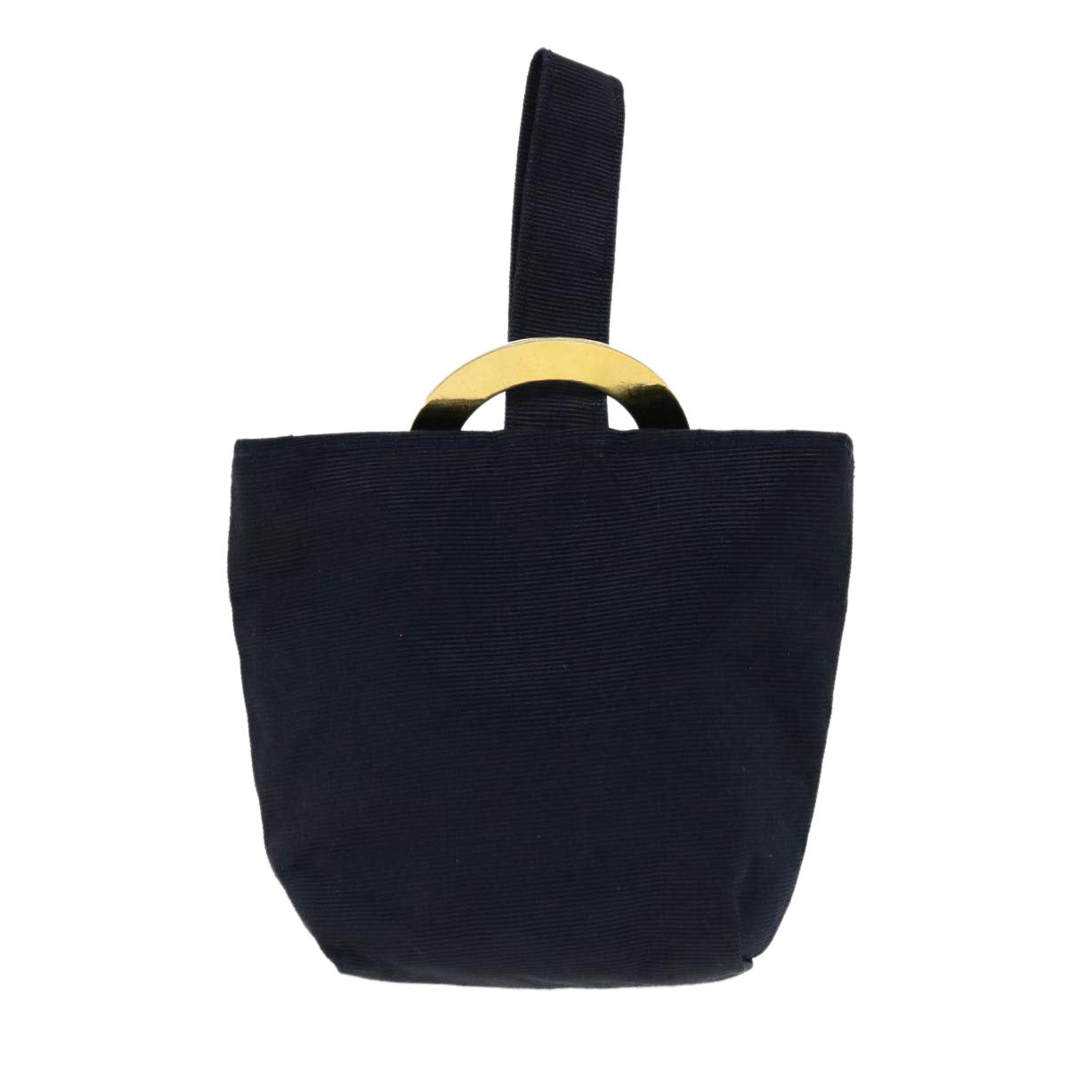 Luxury Circle Pouch Navy Am Handbag Travel Bag