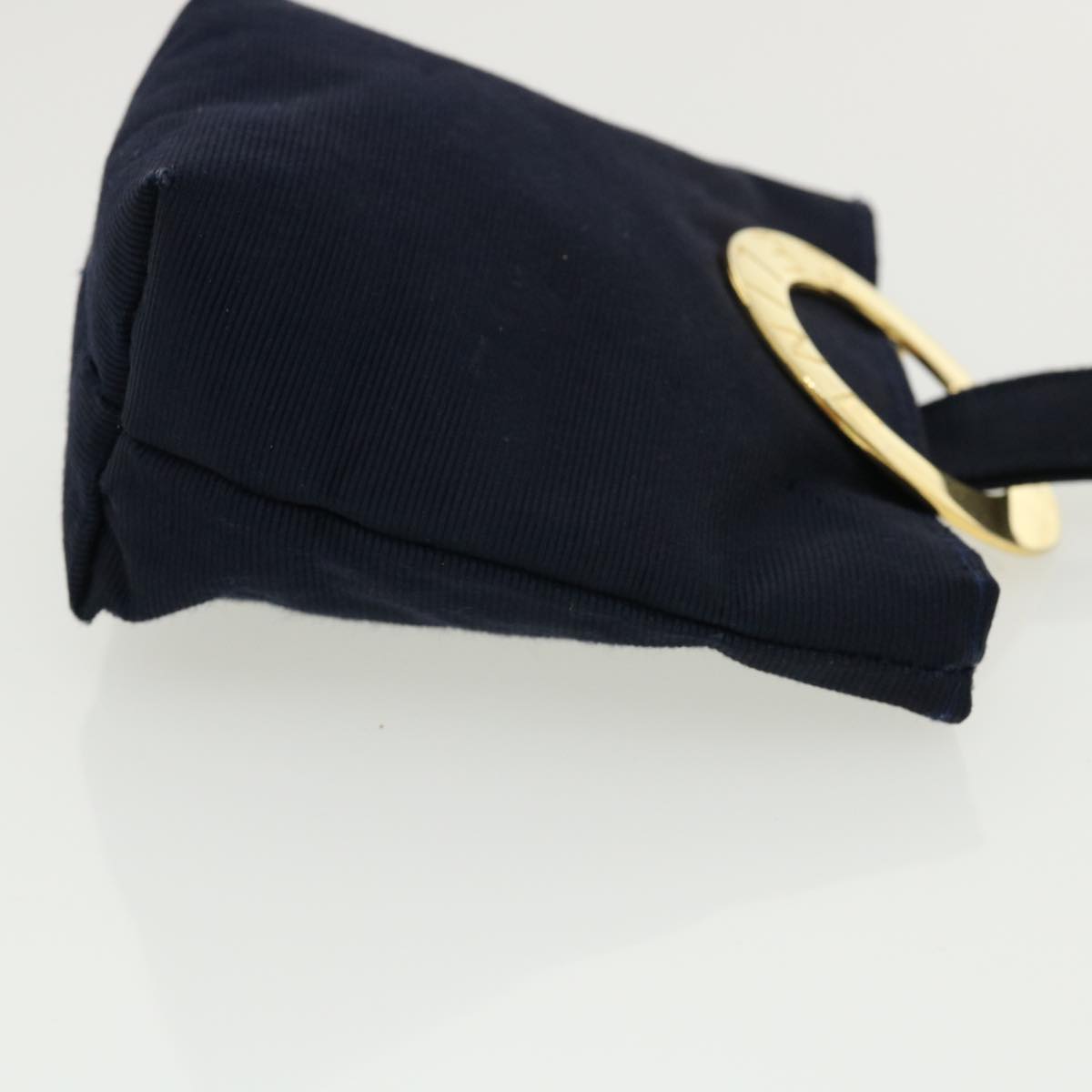 Luxury Circle Pouch Navy Am Handbag Travel Bag