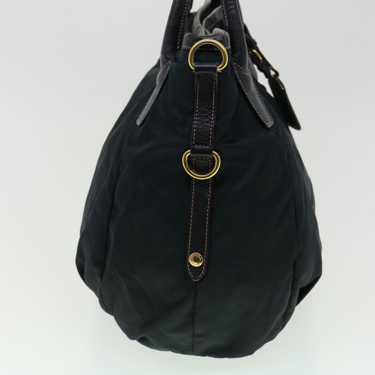 Prada Hand Bag 2Way Nylon Black Travel Bag 2Way Black Am3304