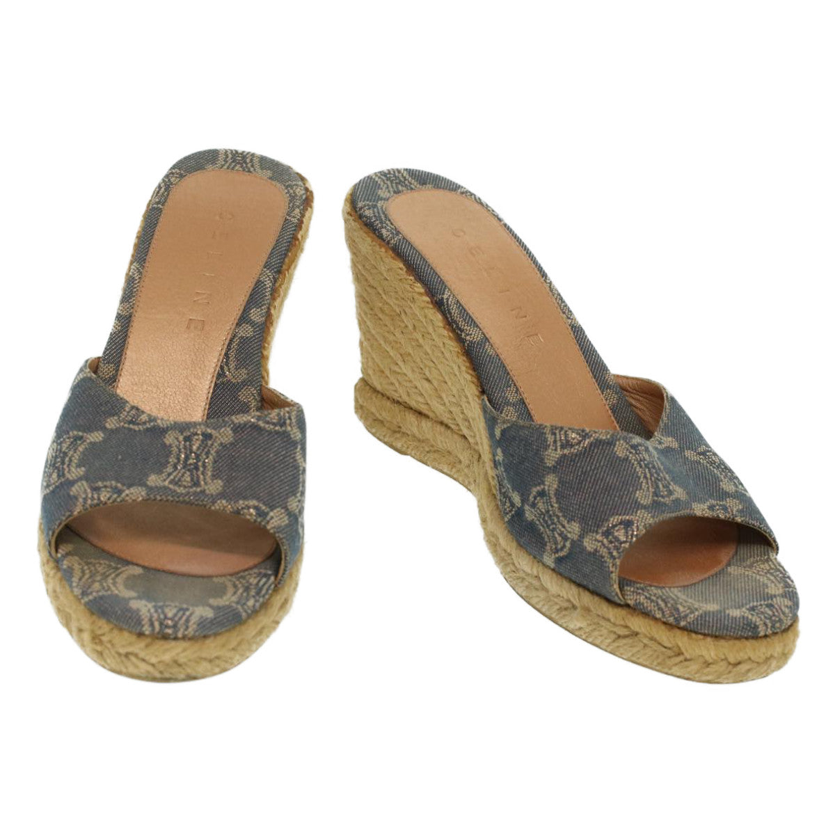 Luxury Paris Macadam Pumps B Am Handbag Canvas Blue Shoes