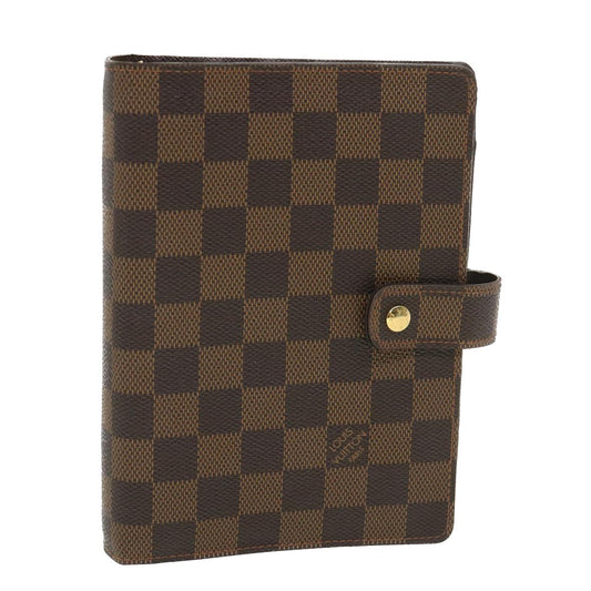 Louis Vuitton Damier Ebene Agenda MM Day Planner Cover LV am4069 Fashion Accessory