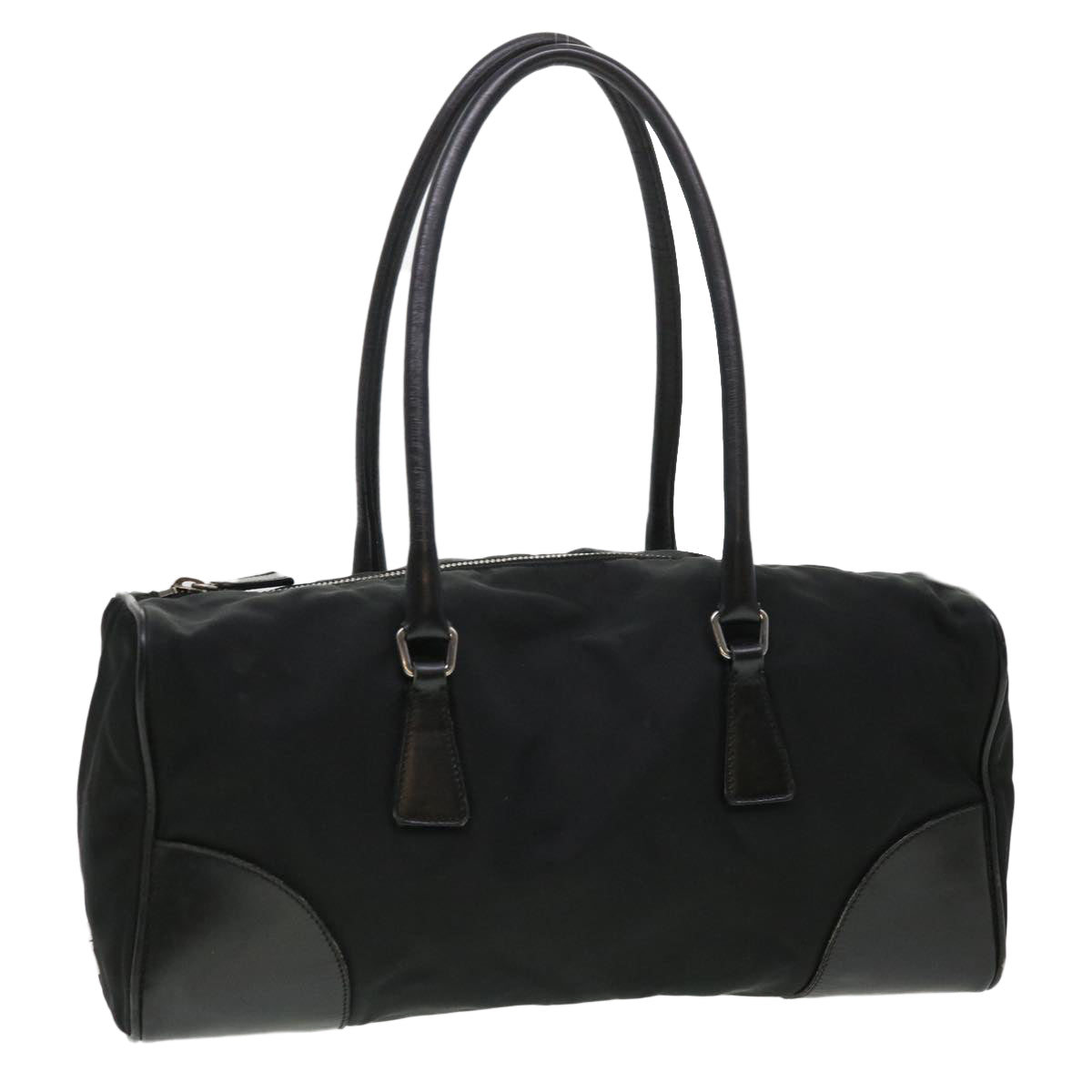 Prada Shoulder Bag Nylon Black Nylon Black Am4126