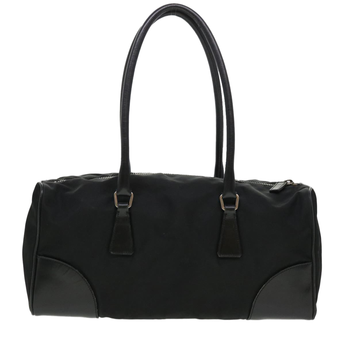 Prada Shoulder Bag Nylon Black Nylon Black Am4126