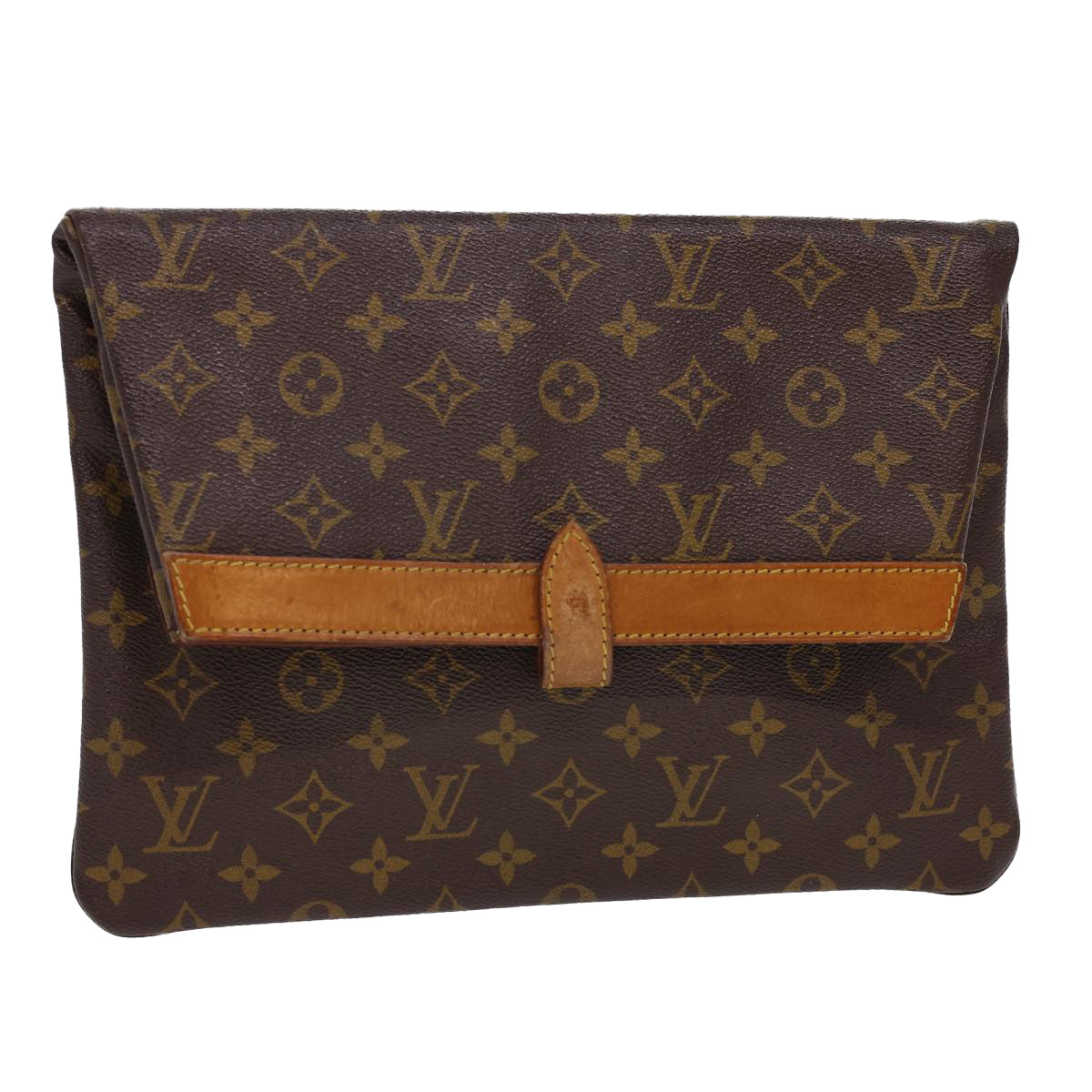LOUIS VUITTON Monogram Pochette Priant Business Bag M51805 LV am4150