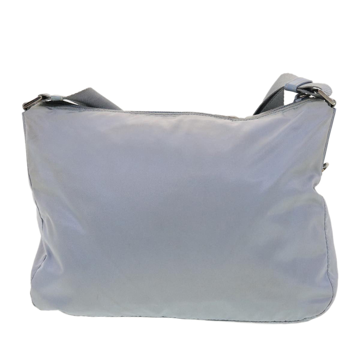 Prada Shoulder Bag Light Nylon Blue Light Blue Am4160