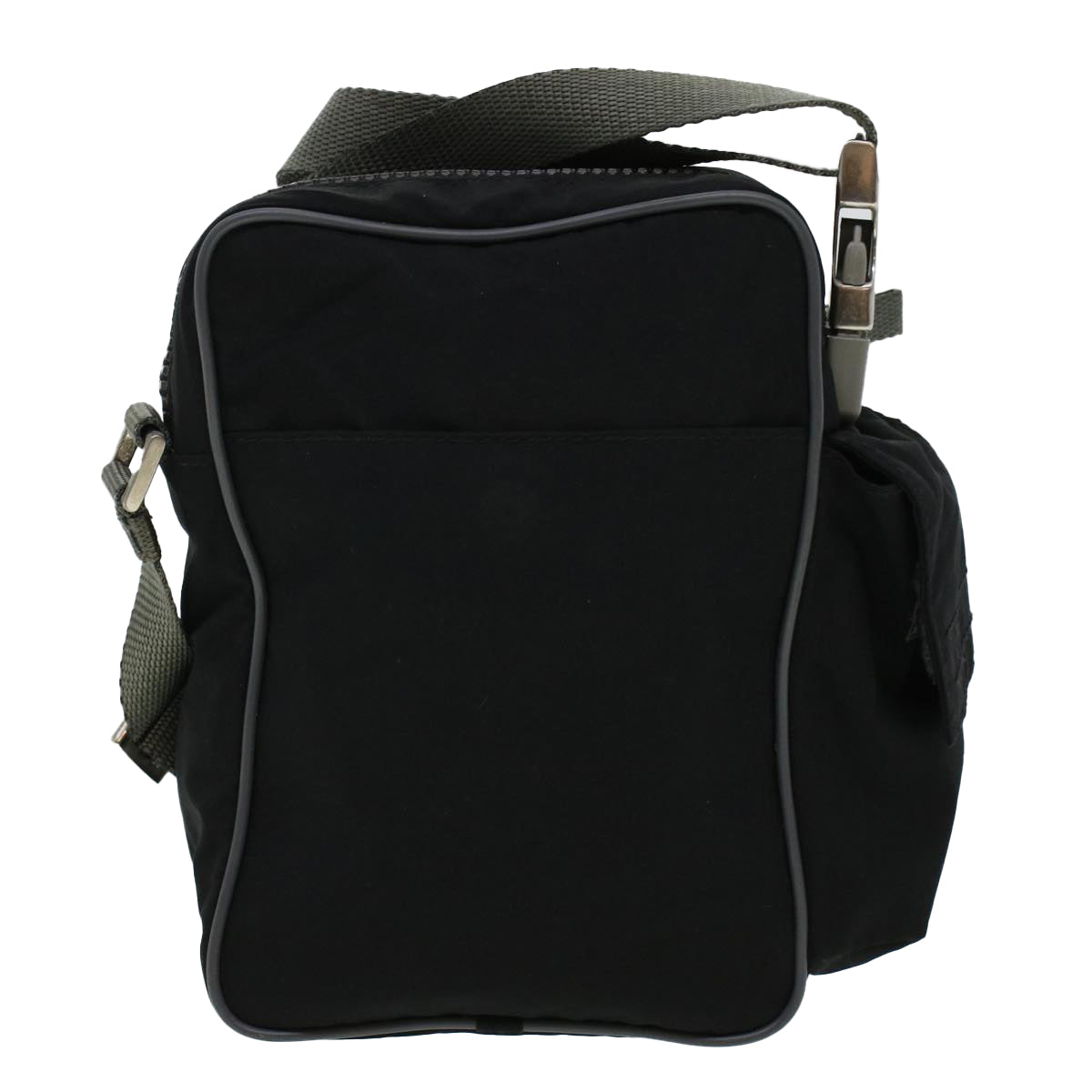 Prada Shoulder Bag Nylon Black Nylon Black Am4341