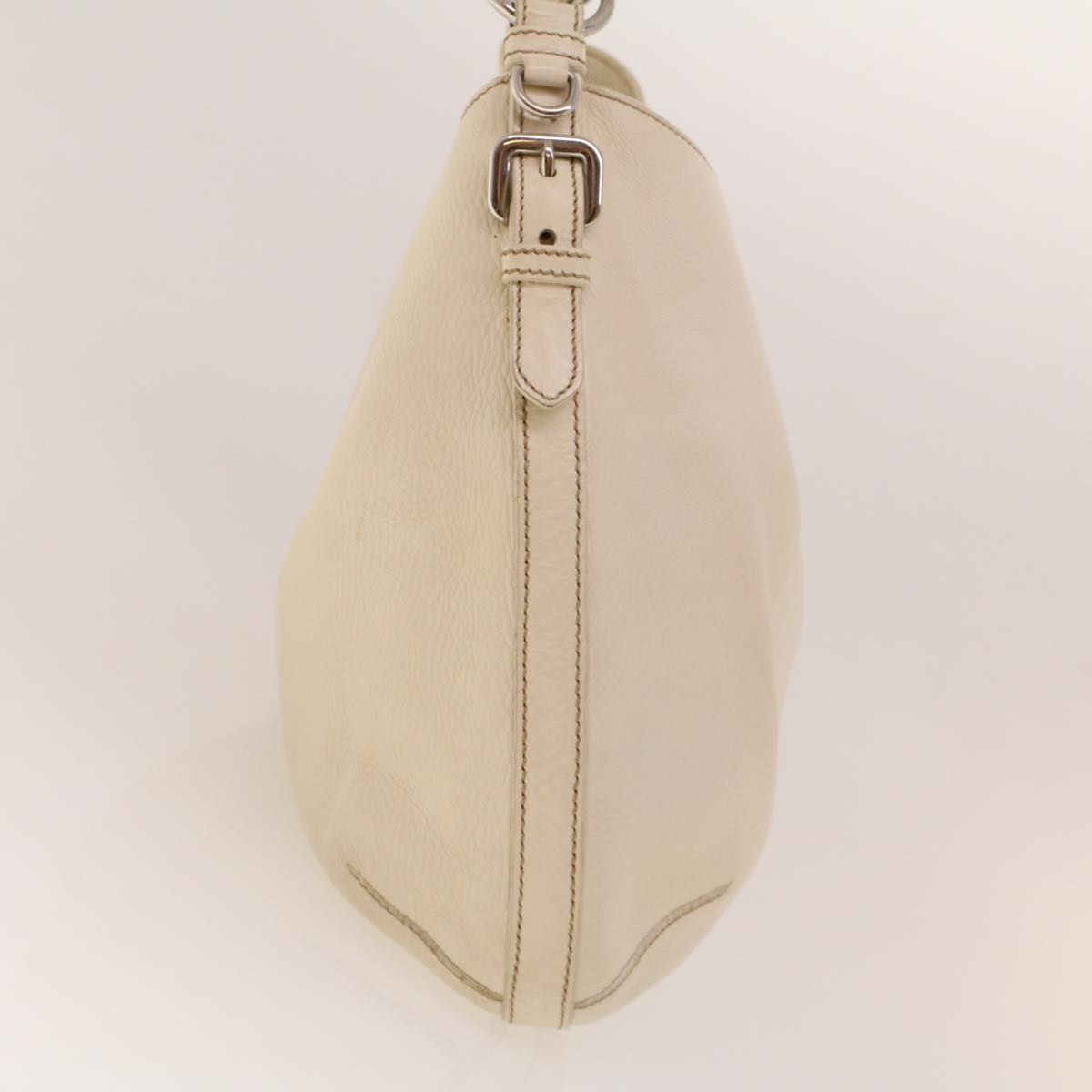 Prada Shoulder Bag Leather White