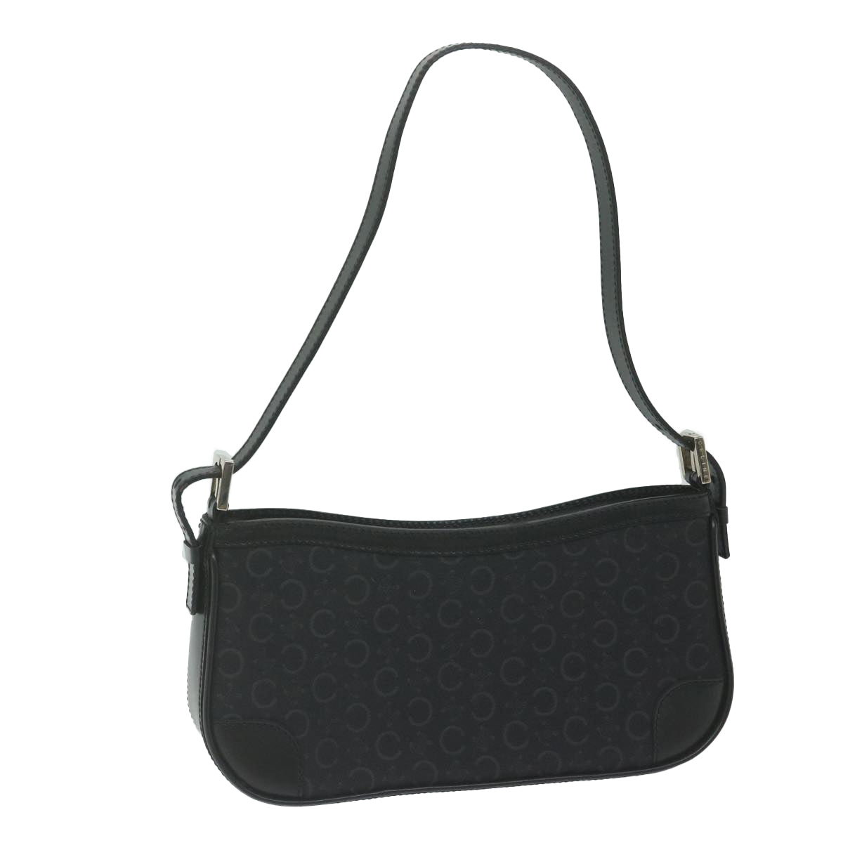 Luxury C Macadam Shoulder Bag Am Canvas Black
