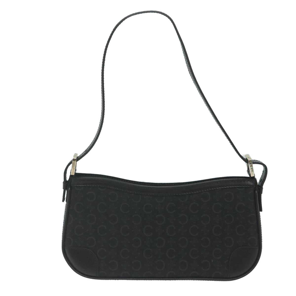 Luxury C Macadam Shoulder Bag Am Canvas Black