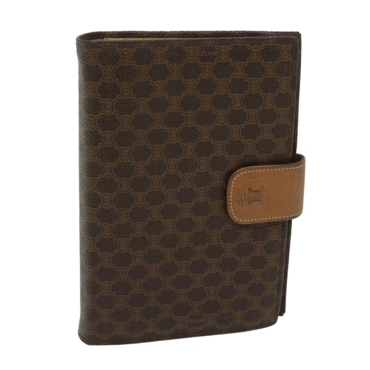 Luxury Macadam Day Planner Cover Pvc Am Canvas Brown Travel Bag