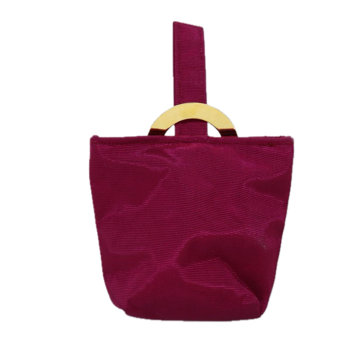 Luxury Circle Pouch Am Handbag Nylon Pink Travel Bag