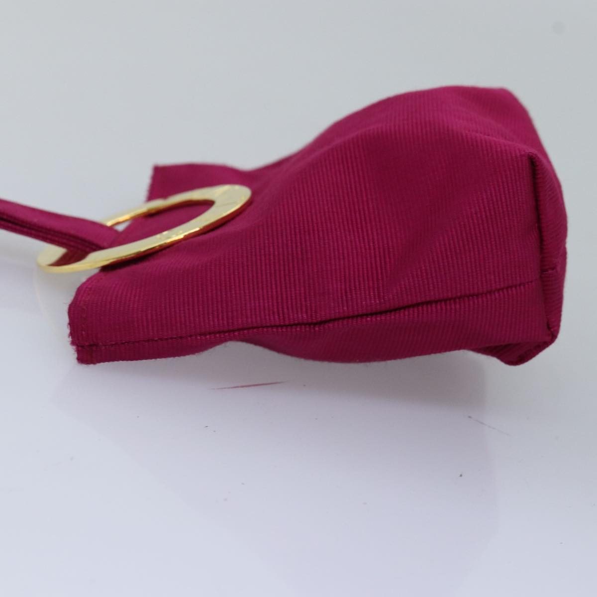 Luxury Circle Pouch Am Handbag Nylon Pink Travel Bag