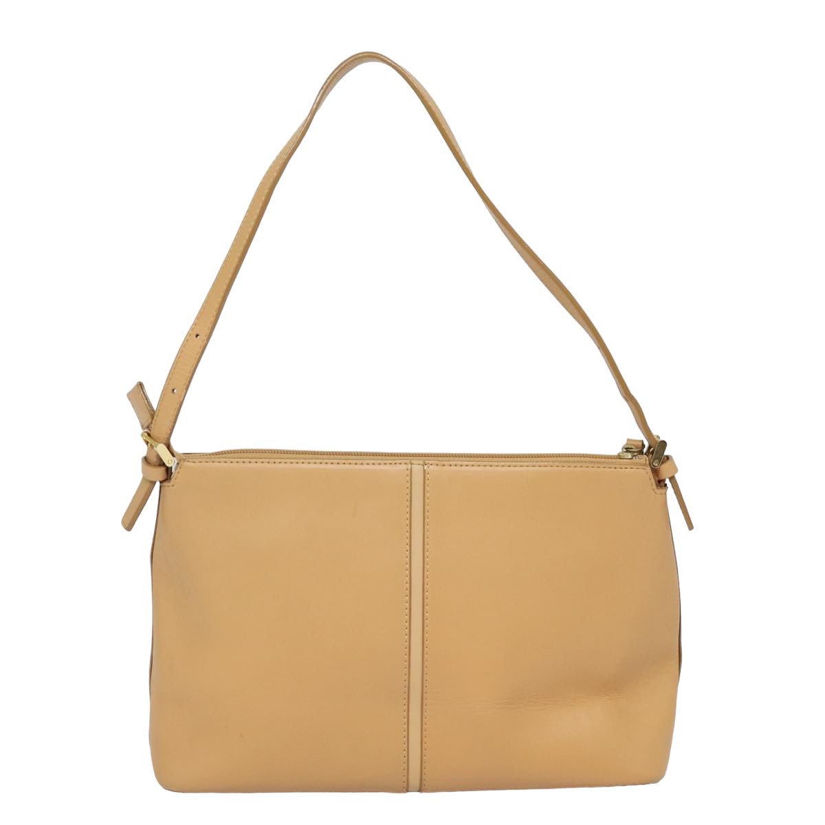 Burberry Luxury Shoulder Bag Auth Am6447 Leather Beige