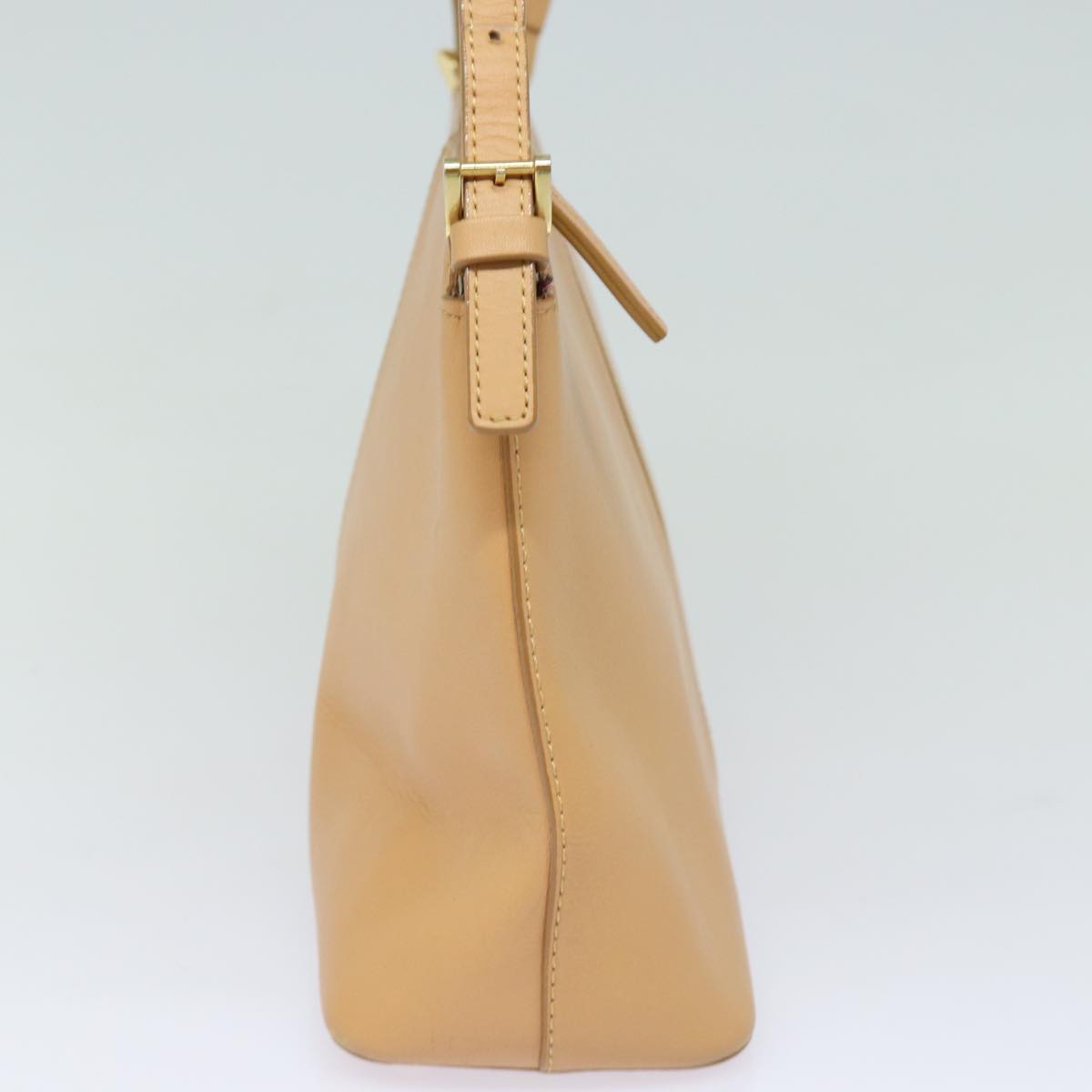 Burberry Luxury Shoulder Bag Auth Am6447 Leather Beige