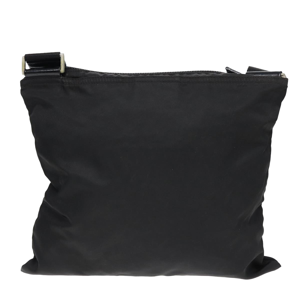 Prada Shoulder Bag Auth Nylon Black Black Auth Am6538