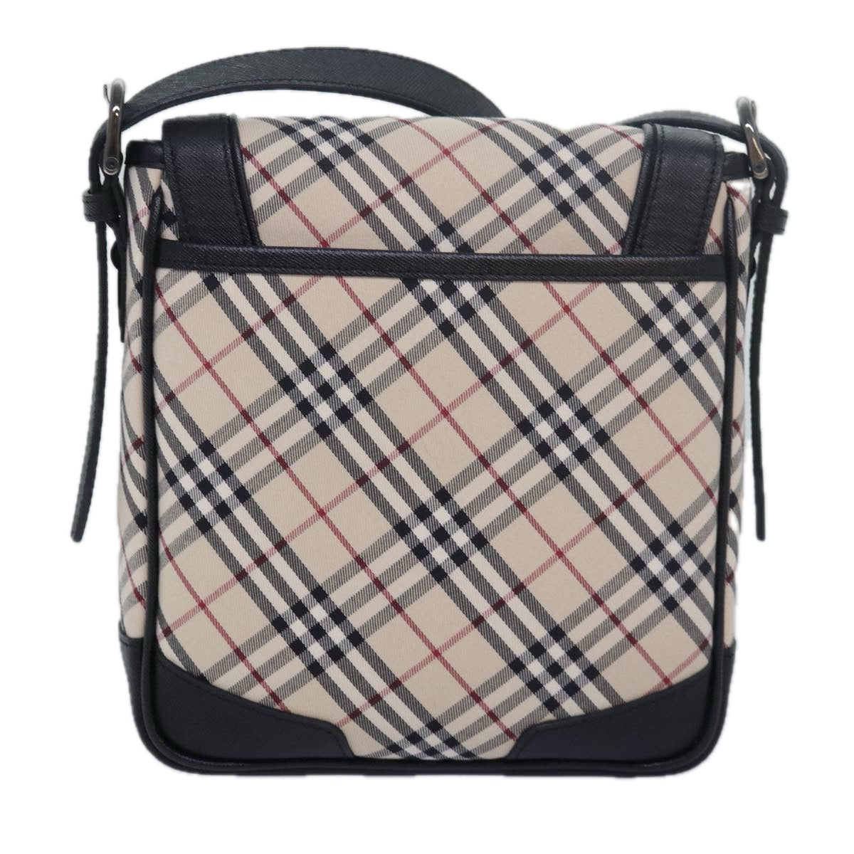 Burberry Luxury ss Nova Check Shoulder Bag Auth Am6582A Canvas Beige