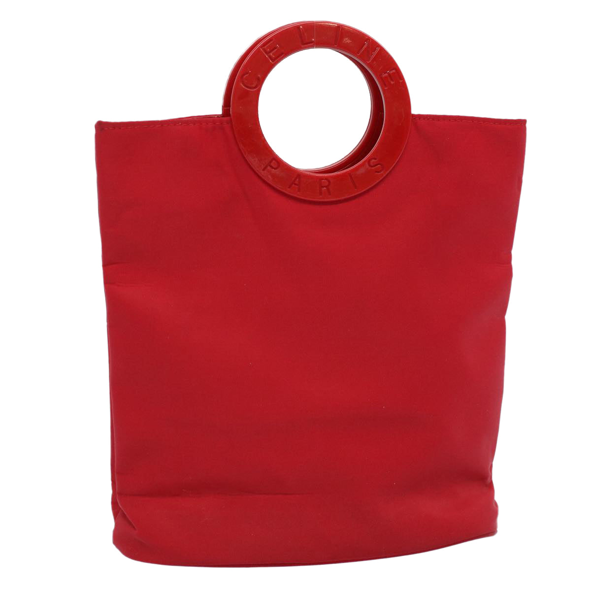 Luxury Circle Hand Bag Ar Nylon Red Travel Bag