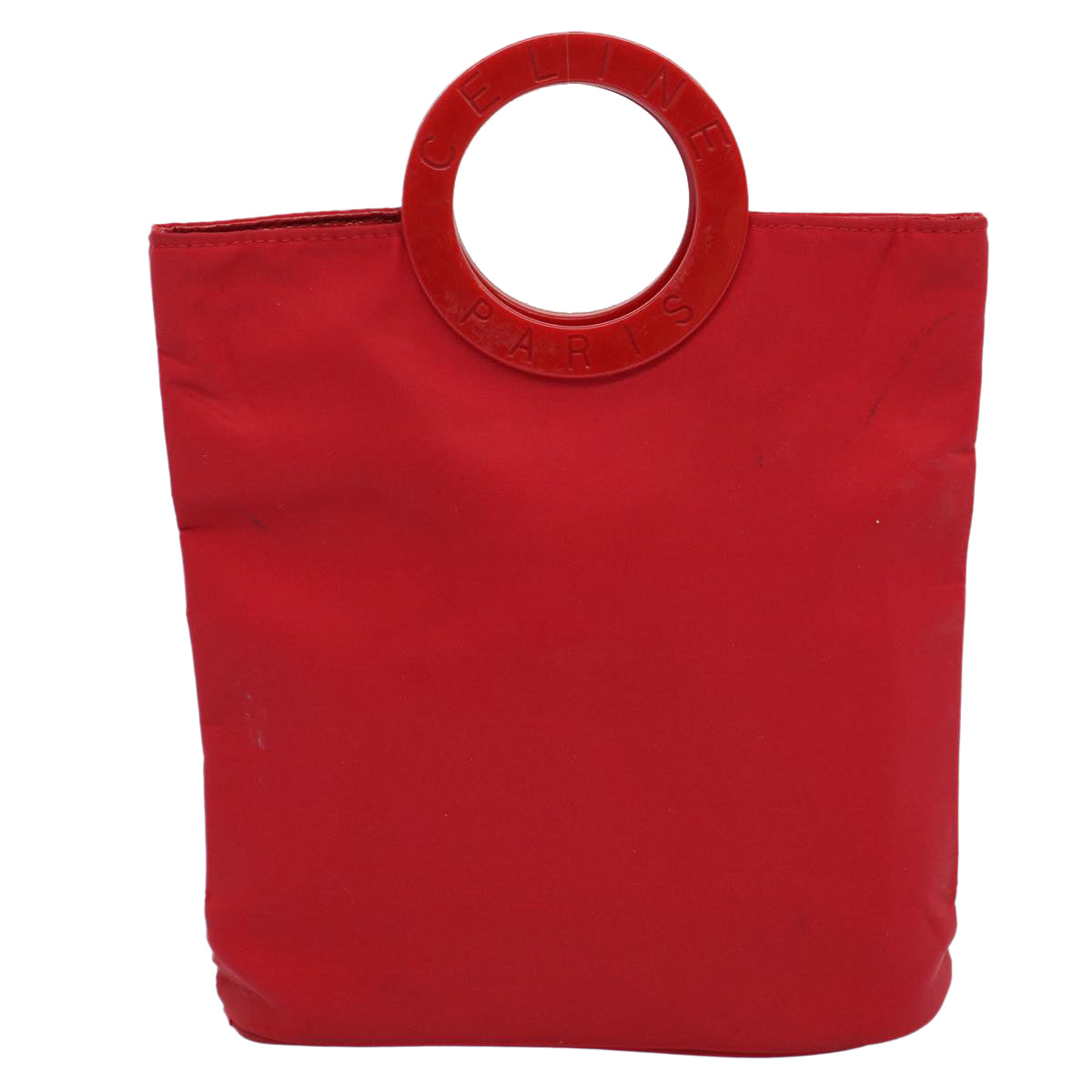 Luxury Circle Hand Bag Ar Nylon Red Travel Bag