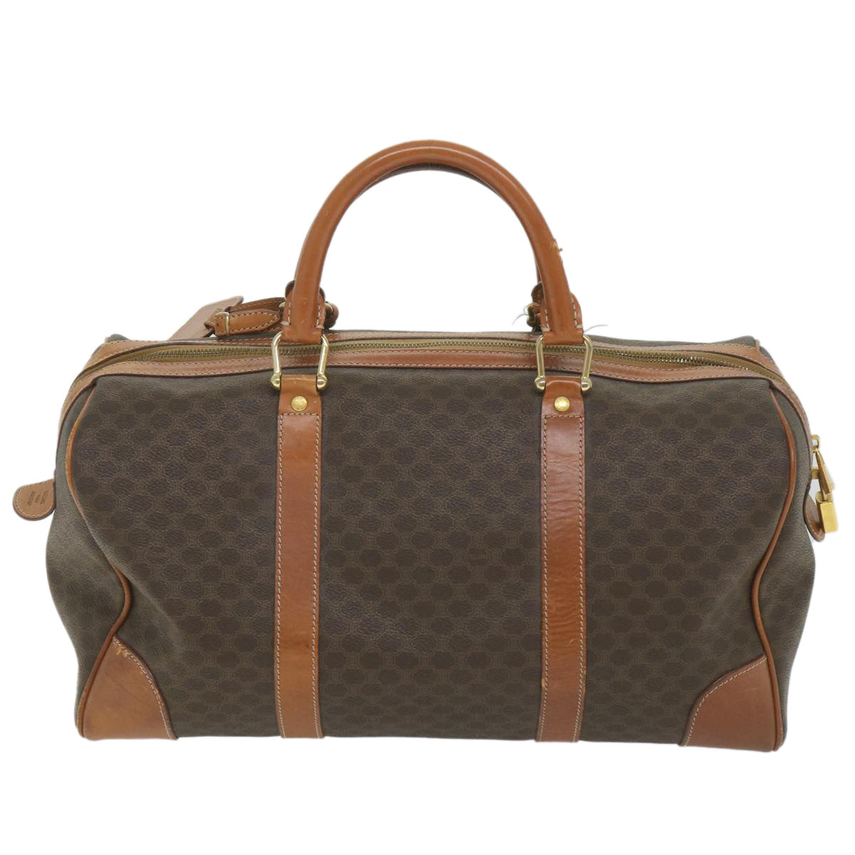 Luxury Macadam Boston Bag Pvc Ar Leather Canvas Travel Bag