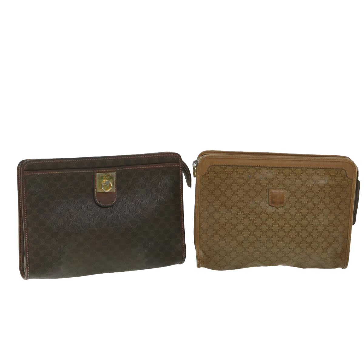 Luxury Macadam Clutch Bag Pvc Set Ar Leather Canvas