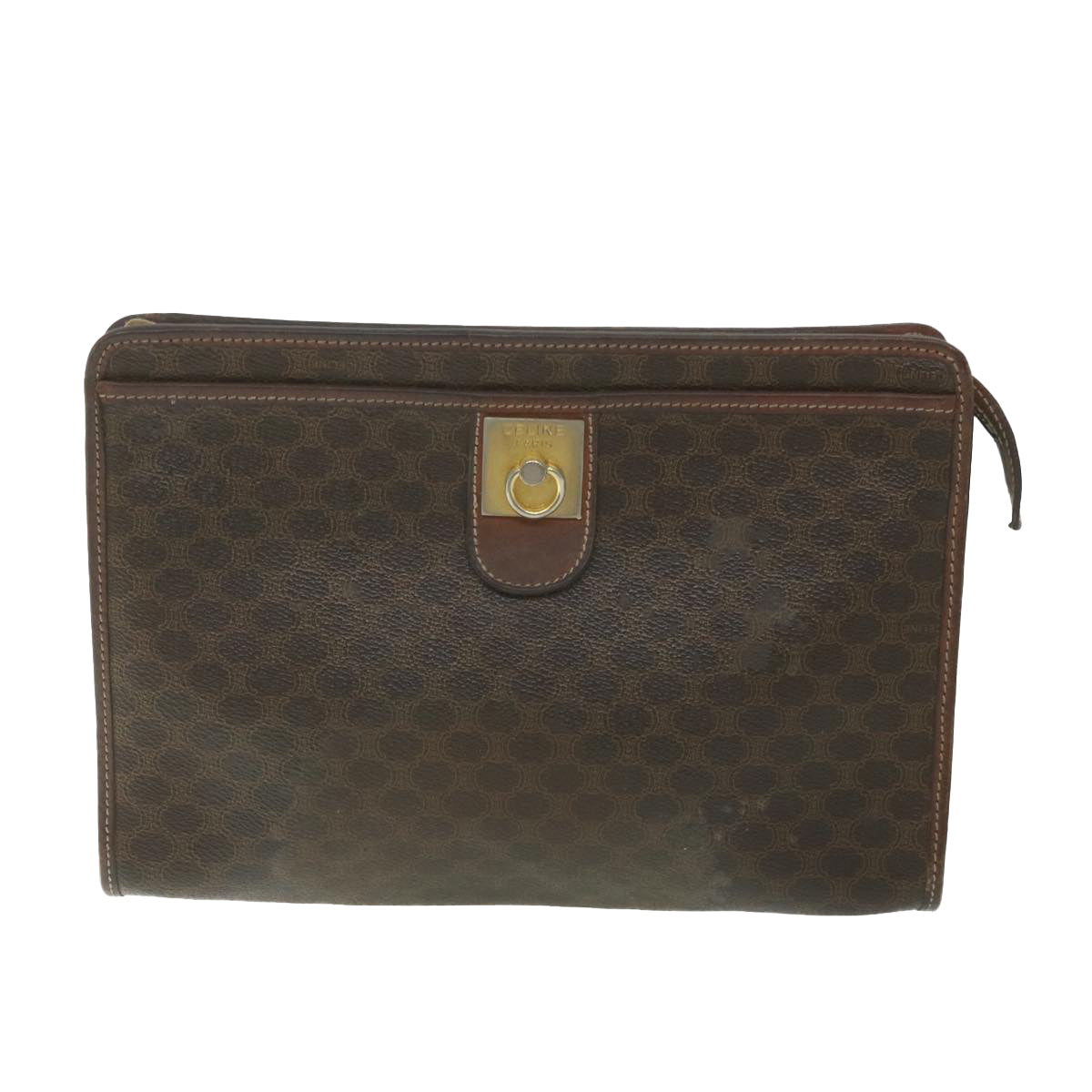 Luxury Macadam Clutch Bag Pvc Set Ar Leather Canvas