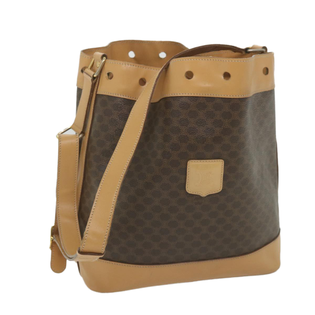 Luxury Macadam Shoulder Bag Pvc Ar Leather Canvas