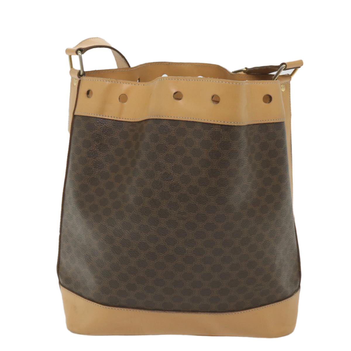 Luxury Macadam Shoulder Bag Pvc Ar Leather Canvas