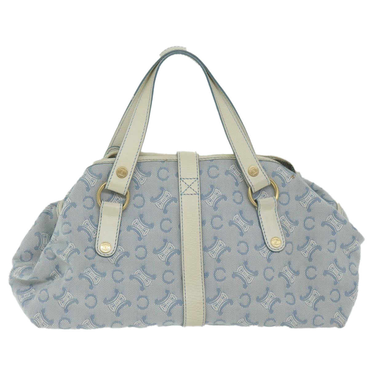 Luxury Paris Macadam Hand Bag Ar B Canvas Blue Travel Bag