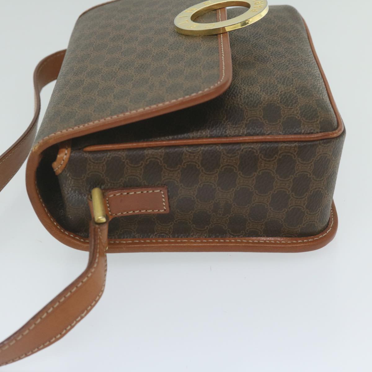Luxury Macadam Shoulder Bag Pvc Ar B Leather Canvas