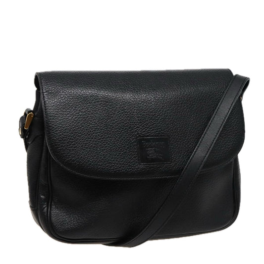 Burberry Luxury ss Shoulder Bag Auth Ar11985 Leather Black