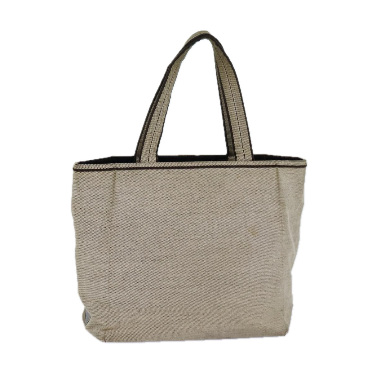 Prada Tote Bag Auth Canvas Gray